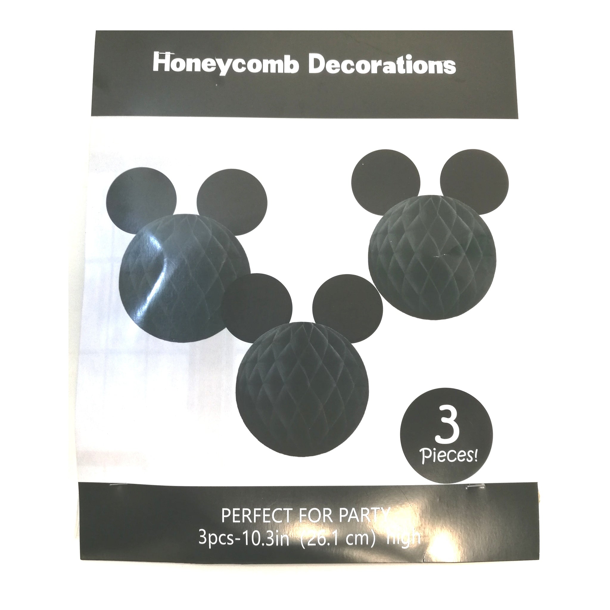 3Pcs Boy Honeycomb Black48Set/Cs